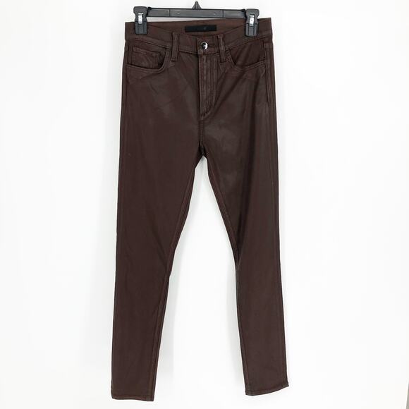 JOE'S JEANS Womens Charlie Skinny Ankle Jeans 28 US 6 Brown High Rise NWOT - Picture 4 of 11